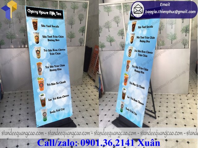 standee chịu gió tiện dụng