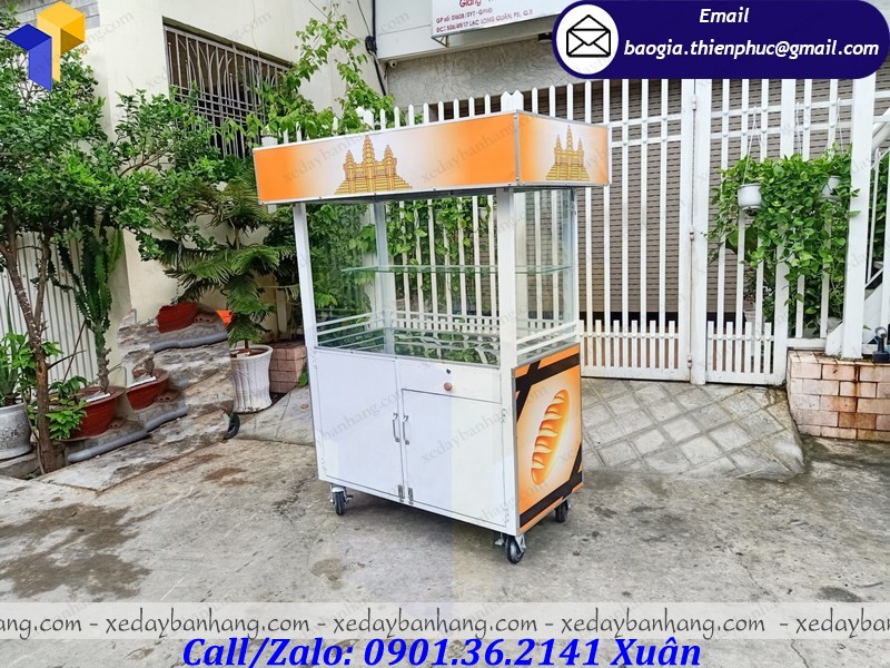 xưởng đóng tủ bán bánh mì