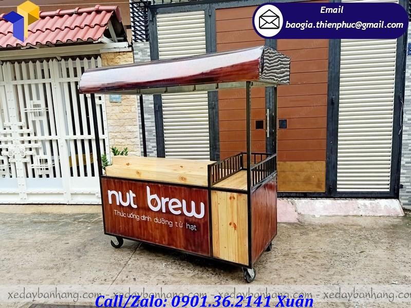 xưởng đóng xe bán cafe take away