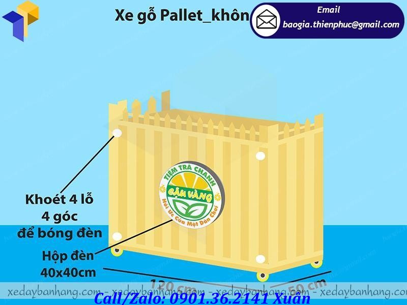 xe bán trà chanh