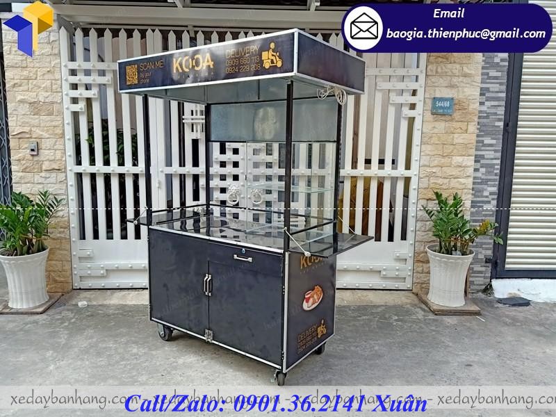 giá xe bán đồ ăn vặt