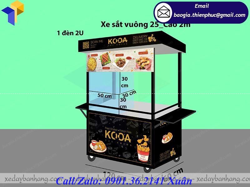 xe bán đồ ăn vặt