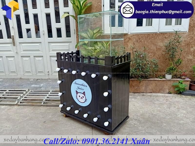 tủ gỗ bán trà sữa bao nhiêu