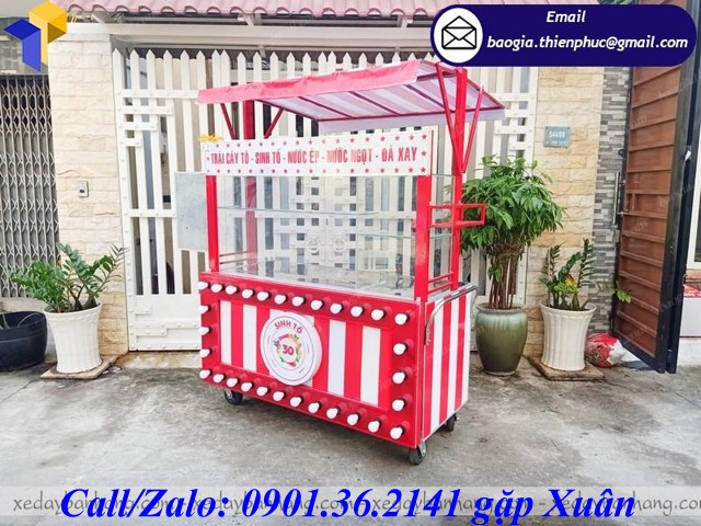 giá xe bán sinh tố nước ép