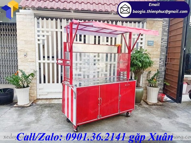 giá xe đẩy bán sinh tố