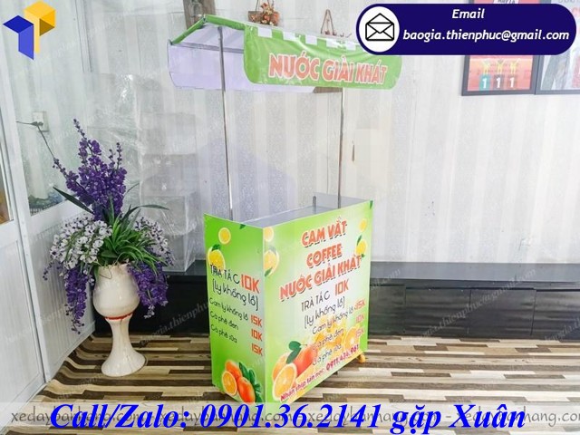 quầy bán cam vắt lắp ráp