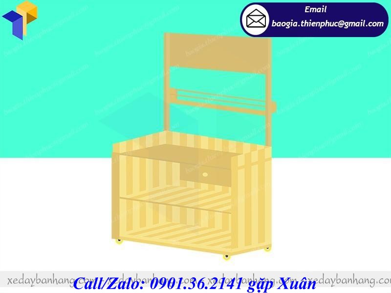 xưởng đóng xe bán trà sữa