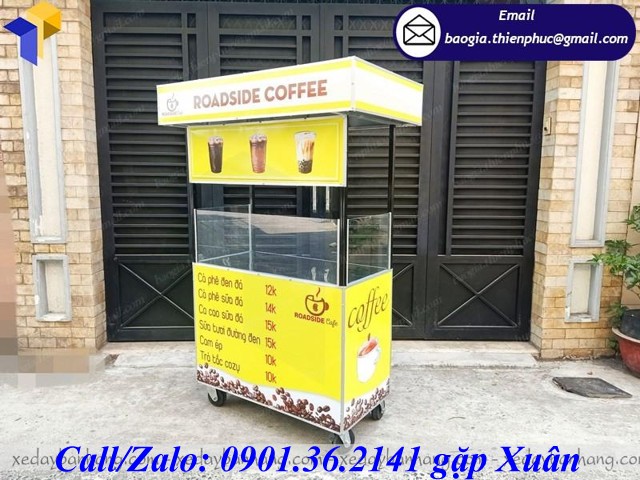 xe bán coffee lưu động