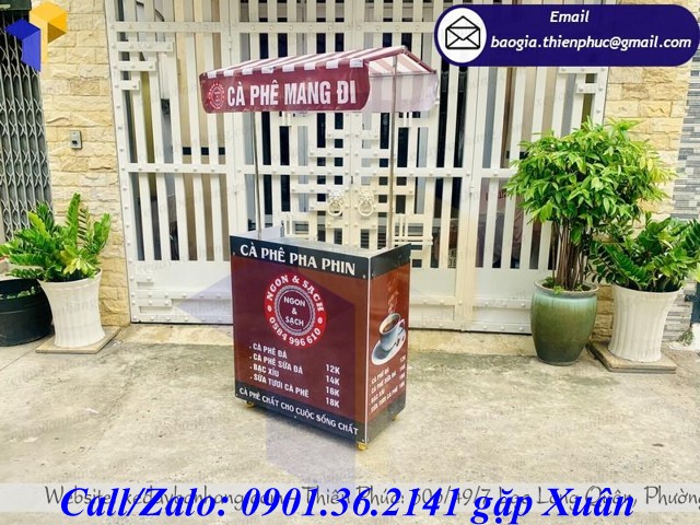 xe tháo lắp bán cafe