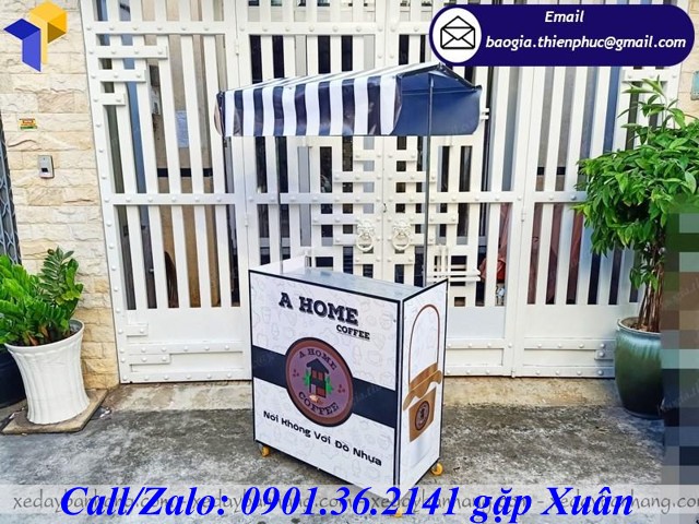 xe bán cafe take away lắp ráp