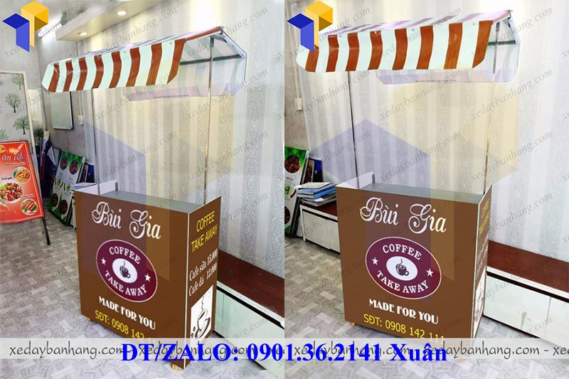 quầy lắp rá bán cafe giá rẻ