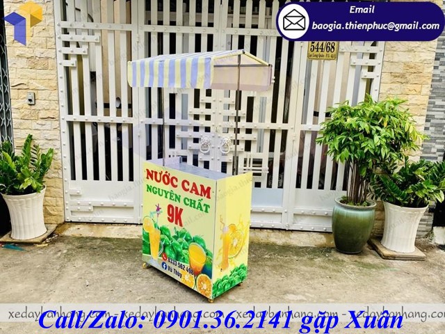 giá xe tháo lắp bán nước cam