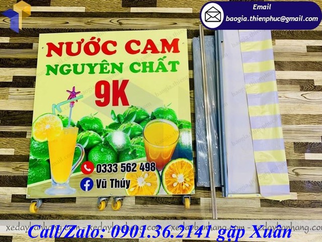 xe tháo lắp bán nước cam