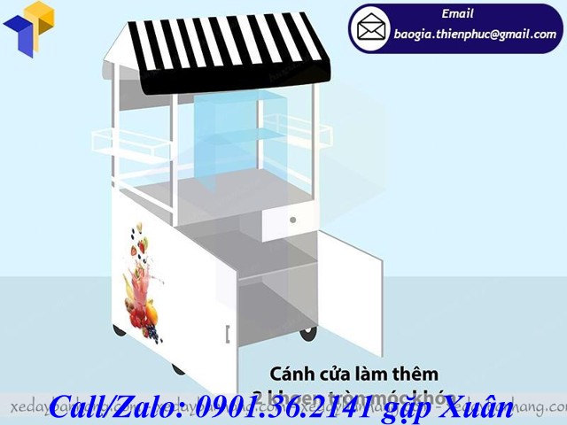tủ bán nước ép