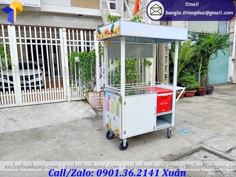 giá tủ bán sinh tố nước ép