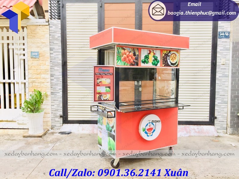 giá xe bán nước giải khát