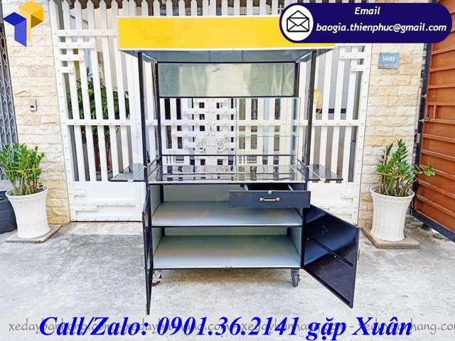 giá tủ bán gỏi đu đủ