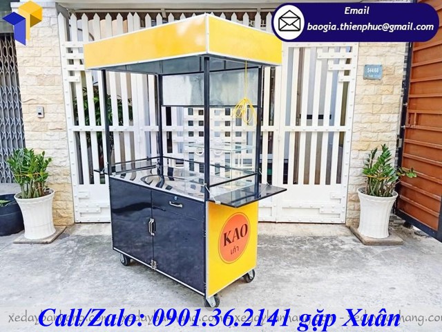 mua xe bán gỏi đu đủ