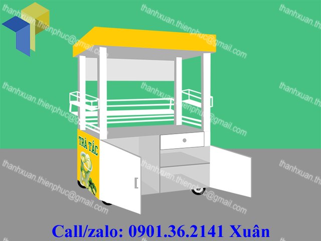 tủ bán trà tắc giá rẻ