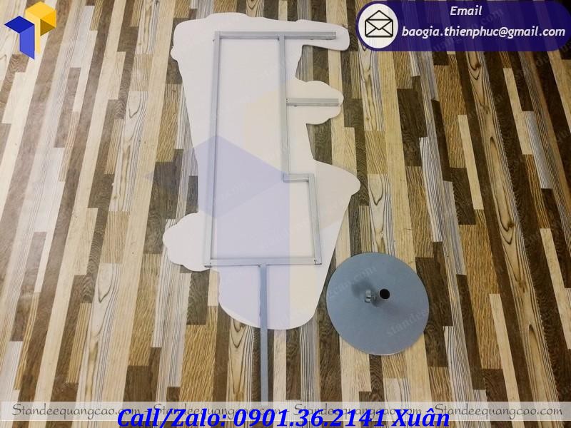 standee quảng cáo ly trà sữa giá rẻ