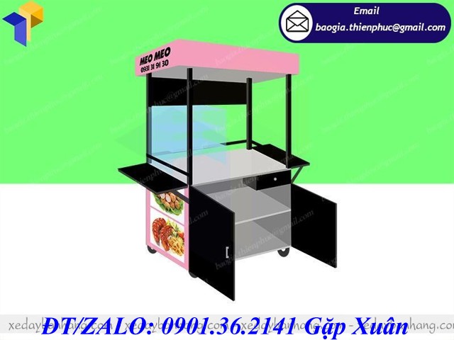 xe bán đồ ăn vặt giá rẻ