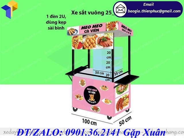 xe bán đồ ăn vặt