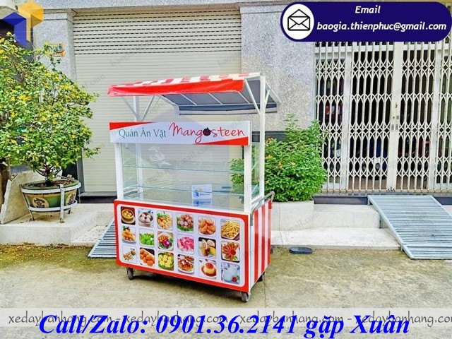 xe bán đồ ăn vặt