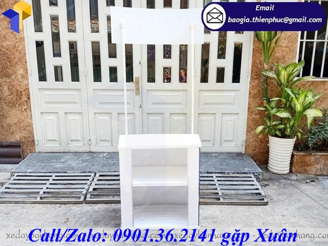 quầy nhựa tháo lắp bán hàng