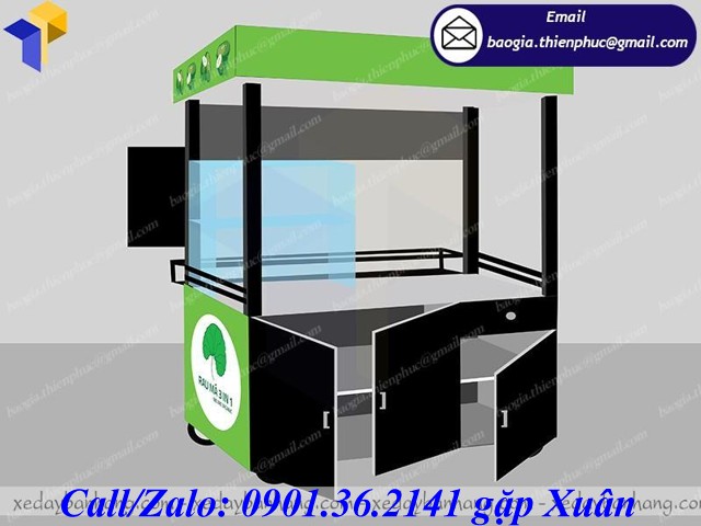 giá xe bán nước sâm