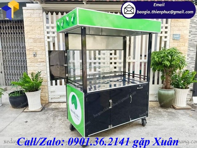 tủ bán nước sâm hạt chia