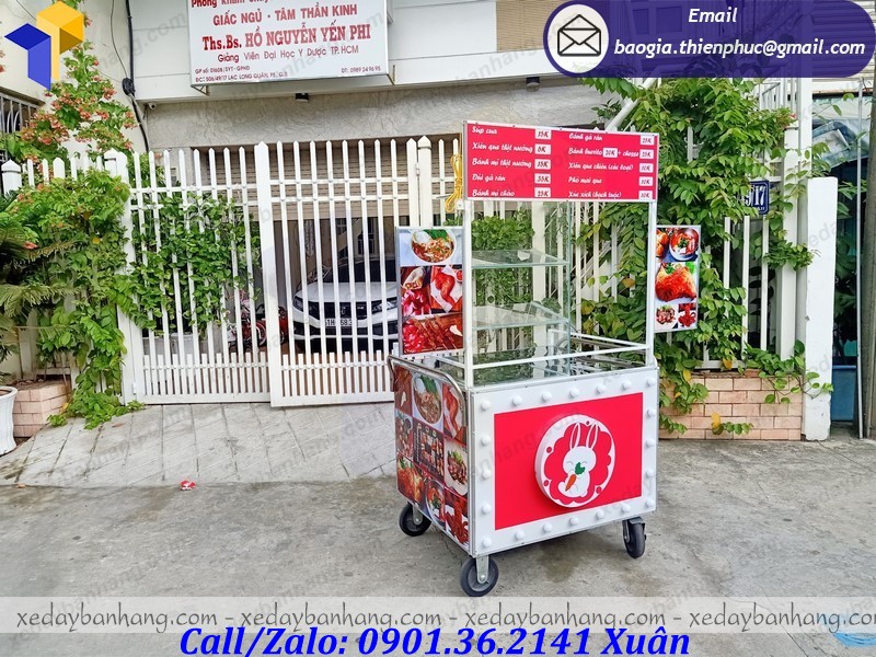 nơi bán tủ bán đồ ăn vặt