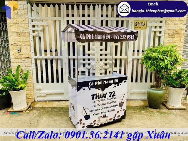 giá tủ tháo lắp bán cafe