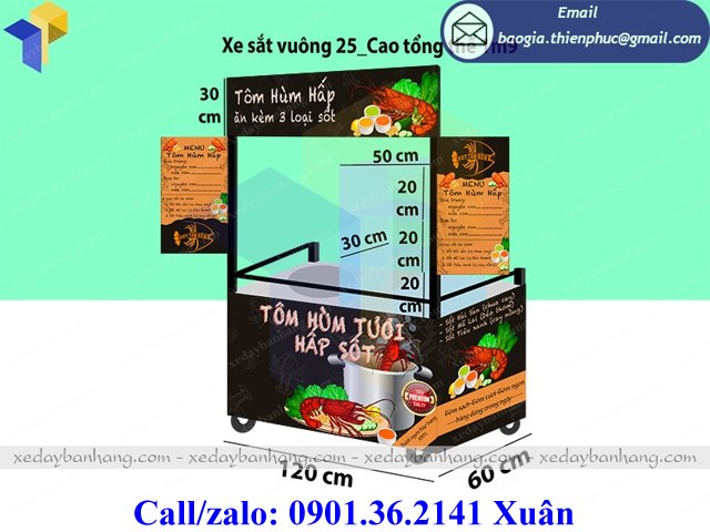 xe bán hải sản