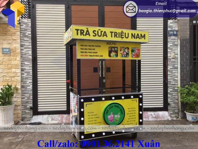 mua xe bán trà sữa giá rẻ