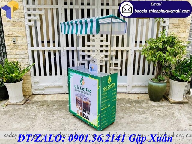 xe bán cafe take away lắp ráp