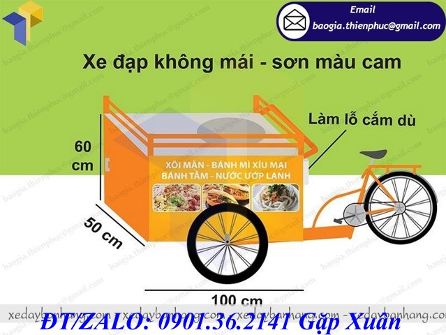 mua xe đạp bán xôi quận 11