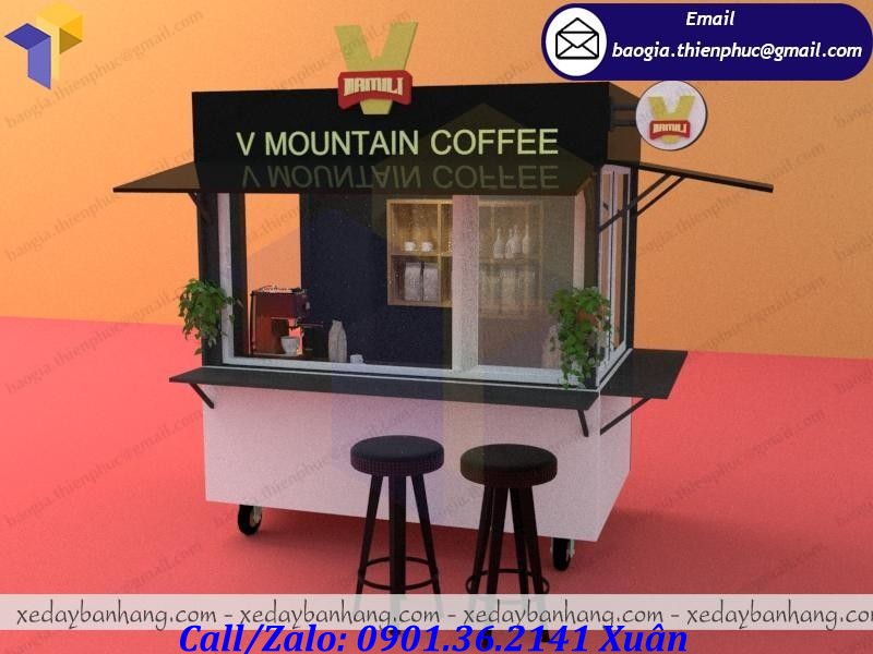 giá ki ốt bán cafe