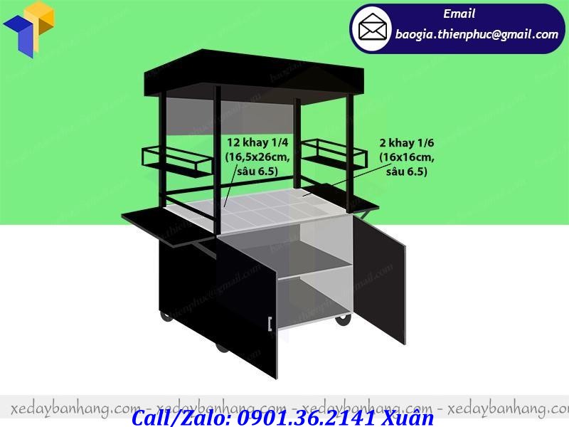 tủ bán trái cây tô giá rẻ