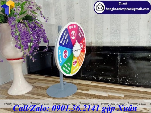 cây quay để bàn mini