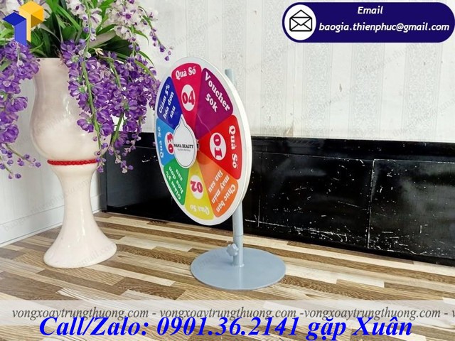 mua cây quay để bàn