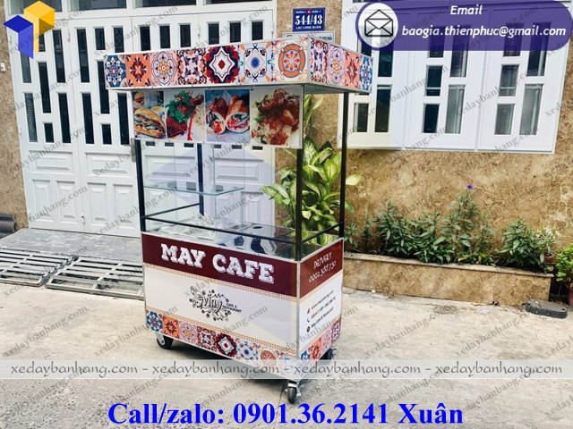 tủ bán cà phê lưu động