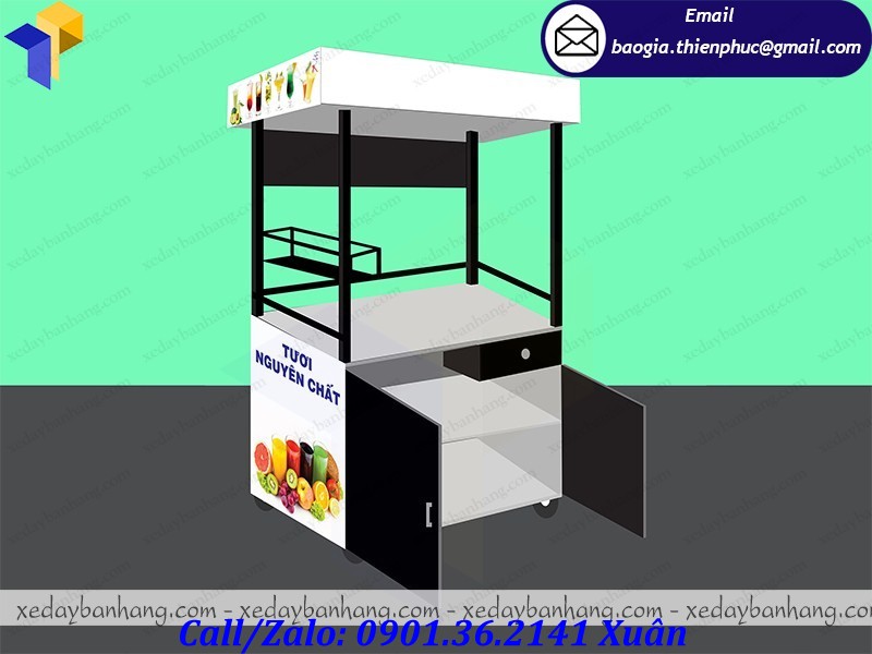 tủ bán sinh tố