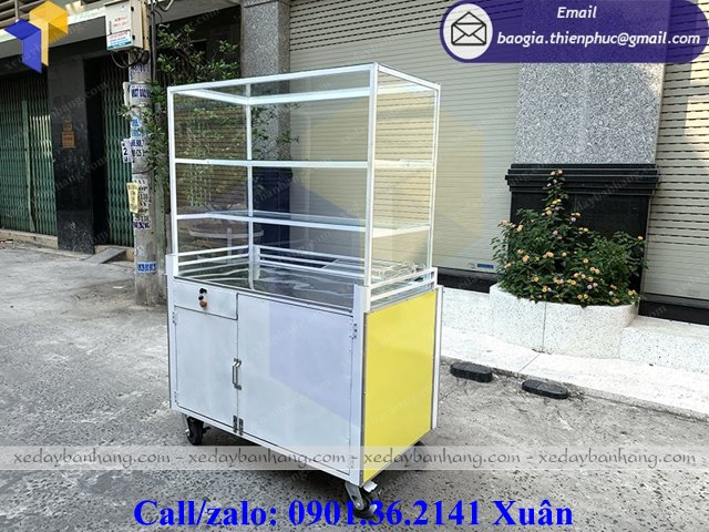 xe bán trà sữa lưu động