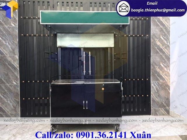 tủ bán cà phê lưu động