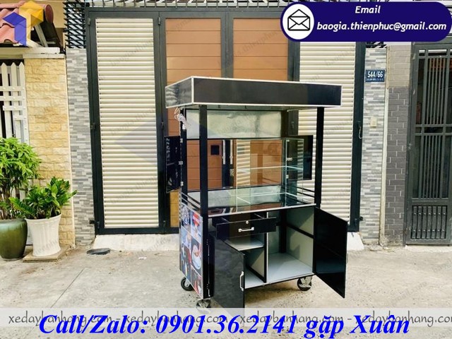 tủ bán cafe take away