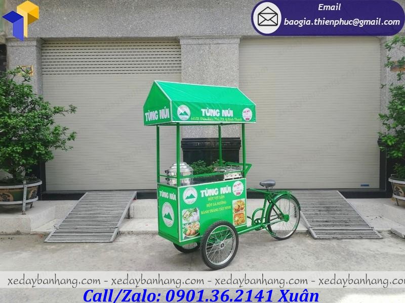 giá xe bán thức ăn nhanh