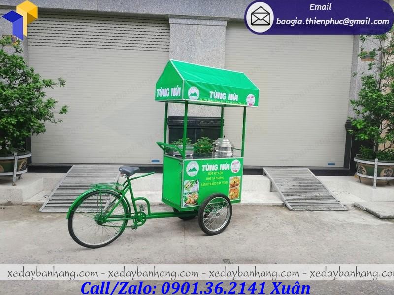 xe đạp bán thức ăn vặt giá rẻ