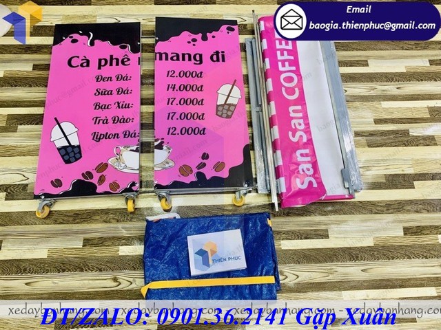 xe bán cafe vỉa hè