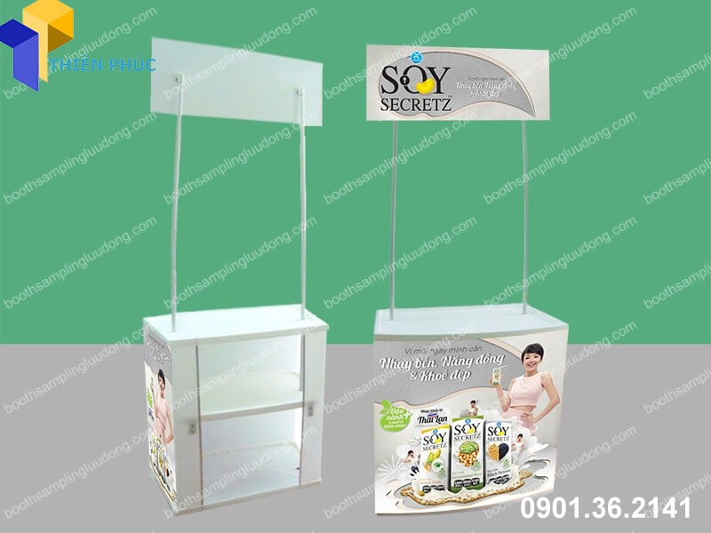 quầy booth nhựa giá rẻ