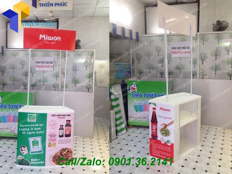 booth quảng cáo